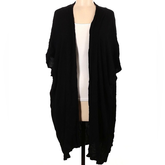 Forever 21 Swim Black Kimono Poshmark